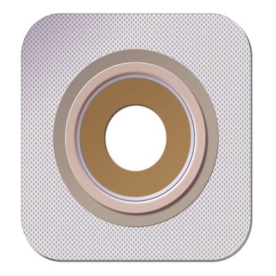 CONVATEC 411802 SQU411802 SUR-FIT Natura Moldable Durahesive Skin Barrier (Pack of 10), White, 1 1/4 in. (1 3/4 in. Flange)