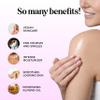 Lavender Massage Oil for Couples Relaxation - Non Greasy Non Staining Irresistibly Silky Full Body Massage Oil for Massage Therapy with Lavender Essential Oil - Therapeutic Grade Non GMO and Vegan view 2
