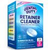 120 units Retainer Cleaner and Denture Cleaning Tablets - Mouthguard cleaner and Denture cleaner tablets Remove Plaque, Odors and Stains from Aligners, Night guard and Removable Dental Appliances view 1