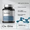 Horbach Ox Bile Supplement | 1000mg | 100 Capsules | Digestive Enzymes Supplement | Non-GMO & Gluten Free view 4