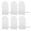 Garosa Cotton Gauze Finger Brush for Baby Oral Care  6-Pack Washable Reusable Infant Toothbrush for Teeth, Gums & Tongue Cleaning view 1