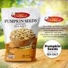 ROASTED PUMPKIN SEEDS to Eat in Shell by Premium Orchards MIXED NUTS - Salted with Sea Salt - Non-GMO Vegan Fresh Healthy Snacks/ - Great source of Plant Protein, Zinc, Magnesium & Iron - 1 Bag view 3