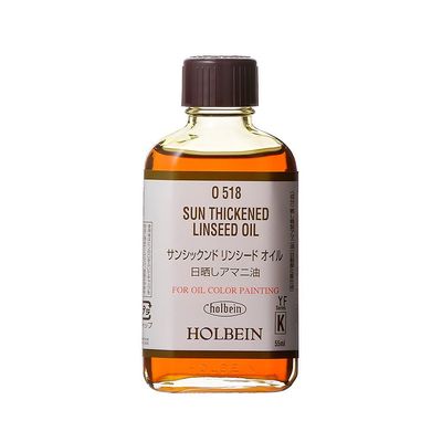 Holbein Sun Thickened Linseed Oil - 55ml Bottle