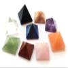 Genius Gemstone Lot of 9 Multi Crystal Mini Pyramid Wellness Healing Psychic Energy Reiki Positive Feng Shui Energy Home Office Gift Metaphysical Bagua Vaastu view 1