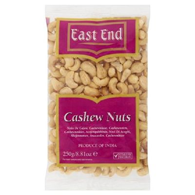 East End Cashew Nuts Kaju Plain 250g