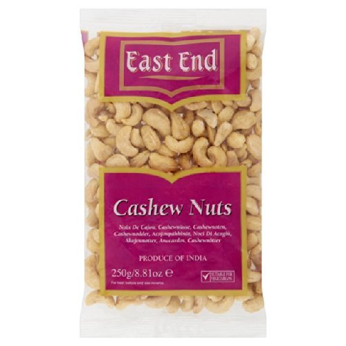 East End Cashew Nuts Kaju Plain 250g