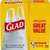 Glad 13 Gal. Tall Kitchen Handle-Tie Bags 50 ct (Pack of 4) view 1