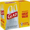 Glad 13 Gal. Tall Kitchen Handle-Tie Bags 50 ct (Pack of 4) view 2
