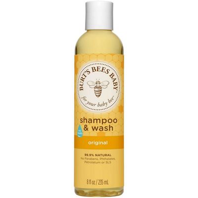 Burt's Bees Baby Bee Original Shampoo & Wash 8 oz (Pack of 6)