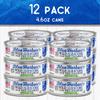Blue Harbor Fish Co. Wild Albacore Solid White Tuna in Water No Salt Added - 4.6 oz Can (Pack of 12) view 3