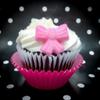 12pk Shimmer Baby Pink Ribbon Bows Cake Cupcake Sugar Decoration Toppers view 3