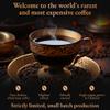 Black Ivory Coffee  Worlds Rarest Coffee, Naturally Refined by Elephants, 40g (1.41 oz) Whole Beans - Only 500 Pounds (225 kg) Harvested Annually - Ultra Luxury Gift view 2