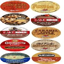 10 Cup Devine DESSERT Flavored Coffee Sampler! Chocolate Cannoli, Italian Rum Cake, Pumpkin Pie, Cinnamon Roll ++ Delicious!