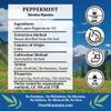 Peppermint Essential Oil - Full 1 oz (30 ml) Bottle - Pure Natural & Kosher Certified Mentha Piperita view 2