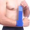 1PCS Adjustable Wrist Support Brace Brand Wristband Men and Women Gym Wrestle Professional Sports Protection Wrist (Blue) view 2