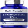 Carlyle L Methylfolate 15mg | 90 Capsules | Max Potency | Optimized and Activated | Non-GMO, Gluten Free | Methyl Folate, 5-MTHF | by Opti-Folate view 1