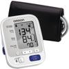 Omron 5 Series Upper Arm Blood Pressure Monitor; 2-User, 100-Reading Memory, Soft Wide-Range Cuff, #1 Dr. Recommended by Omron, White, Large view 1