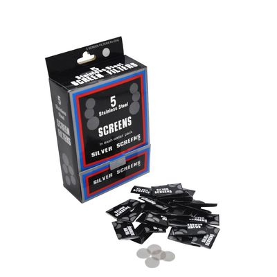 500 Premium Silver Screens Tobbacco Pipe Filters