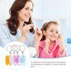 4pcs Keychain Portable Teeth with Ultra Thin Wire for Oral Care Random Color Freshen Breath Remove Effectively view 3