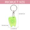 4pcs Keychain Portable Teeth with Ultra Thin Wire for Oral Care Random Color Freshen Breath Remove Effectively view 4