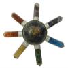 HARMONIZE Multistone 7 Points Pyramid Energy Generator Spiritual Reiki Healing Crystal view 2