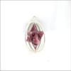 Jet Lepidolite Spinning Star Merkaba Pendant 1 inch Crystal Therapy Chakra Balancing Treatment Healing Stress Relief Enhances; Awareness visualization. view 2