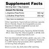 Arginine & Citrulline 500/250mg - 120 Capsules (2 Pack) view 2
