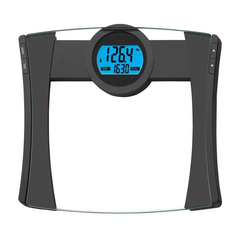 Eat Smart Precision CalPal Digtal Bathroom Scale with BMI and Calorie Intake, 440 Pound Capacity