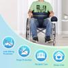 Wheelchair Seat Belt Restraints Harness for Dementia Patients Wheelchair Seatbelt Accessories Fall Prevention for Elderly Adults Chair Safety Straps Adjustable Support Vest to Prevent Sliding view 3