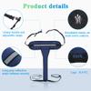 Wheelchair Seat Belt Restraints Harness for Dementia Patients Wheelchair Seatbelt Accessories Fall Prevention for Elderly Adults Chair Safety Straps Adjustable Support Vest to Prevent Sliding view 4