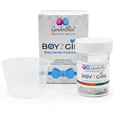 GenderBliss Early Gender Prediction Test Kit - Early Pregnancy Boy or Girl Gender Reveal Home Test - Non-invasive Safe for Mother and Baby. Find Out Your Babies Gender as Early as 10 Weeks!