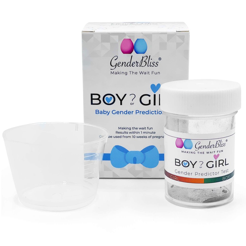 GenderBliss Early Gender Prediction Test Kit - Early Pregnancy Boy or Girl Gender Reveal Home Test - Non-invasive Safe for Mother and Baby. Find Out Your Babies Gender as Early as 10 Weeks!