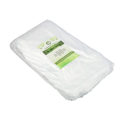 100 Disposable Lightweight Non-Toxic Plastic Foot Liners for Large Ionic My Detox Foot Tub Basin Size 28" X 28" 20% Thicker - 15-16 Microns