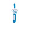 MAM Massaging Baby Toothbrush, Gum Cleaner and Massager with Brushy The Bear Character, Interactive App, for Boys 3+ Months, Blue view 1