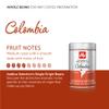 illy Whole Bean Coffee, Colombia Single Origin Medium Roast, 100% Arabica, Premium Italian Coffee, Ideal for Espresso, Drip, Moka and French Press Brewing, 8.8oz, 6 Pack view 3