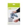 True Microfiber Towels, Wine Glass Polishing Cloths, Streak Free Microfiber Cloth and Lint Free Towels, Grey, Set of 3 view 4