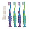 Secret for Longevity 4 Pack BPA Free Extra Soft Kids Childrens Toddler Child Toothbrush Set Easy Grip (3-8 Year Old) view 1