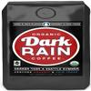 Dark Rain Coffee - USDA Certified Organic & Fair Trade Ground Coffee, World's Darkest Coffee, Best Coffee Beans, Darker than a Seattle Summer, 1 lb Bag Coffee Beans, Ground view 1