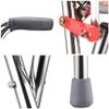AW Lightweight Folding Walking Cane Stick with Seat Four Legged Portable Travel Hiking Chair Stool Eldely Care Aid view 3