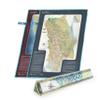 WineBuff, Microfiber Polishing Towel for Wine Crystal Glasses, Map of Napa Valley & Sonoma view 1