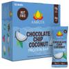 Amrita Nut Free Chocolate Chip Coconut Vegan Protein Bars (12 Count) | 12g Plant-Based Protein Bar | Peanut Free, Gluten Free, and Dairy Free | Low Sugar, High Fiber, Healthy School-Safe Snacks view 1
