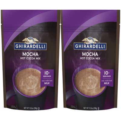 Ghirardelli Double Hot Chocolate Mocha, 10.5 Ounce