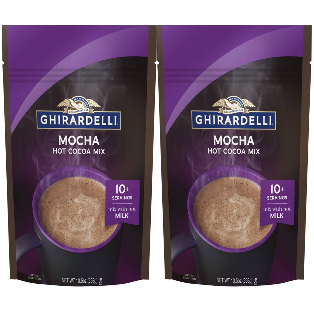 Ghirardelli Double Hot Chocolate Mocha, 10.5 Ounce