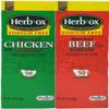 Herb-Ox Sodium Free Bouillon Bundle,`Beef and Chicken, 100 Total Packets view 1