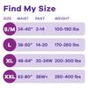 Always Discreet, Incontinence & Postpartum Underwear For Women, Classic Cut, Size Large, Maximum Absorbency, Disposable, 17 Count view 4