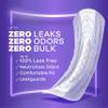 Always Discreet Adult Incontinence Pads for Women, Heavy Absorbency, Long Length, Postpartum Pads, 39 Count view 2