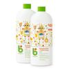 BabyGanics Foaming Dish & Bottle Soap, Citrus, Plant-Derived Cleaning Power, Removes Dried Milk, 32Fl Oz (2 Pack), Packaging May Vary view 1