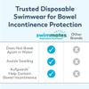Swimmates Adult Swim Underwear, Pull-Up with Tear-Away Side Seams, Unisex, Disposable, Large (44"- 54" Waist), 18 Count (Pack of 1) view 3