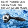 Vinyl Quote Me Roller Massage Ball - Ergonomic Handle Cold Warm Compression Temperature Keeper Stainless Steel Muscle Pain Relief Body Neck Shoulder Back Leg Calf Therapy Ice Heat Hot-Roller Stick view 3