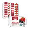 King Oscar Mackerel in Olive Oil, Mediterranean Style, 4.05 Ounce Can (Pack of 12, Packaging May Vary), Skinless & Boneless, Wild Caught Canned Mackerel view 1